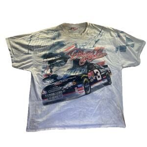 VTG Dale Earnhardt Graphic TShirt NASCAR XL The American Legend #3 - Used